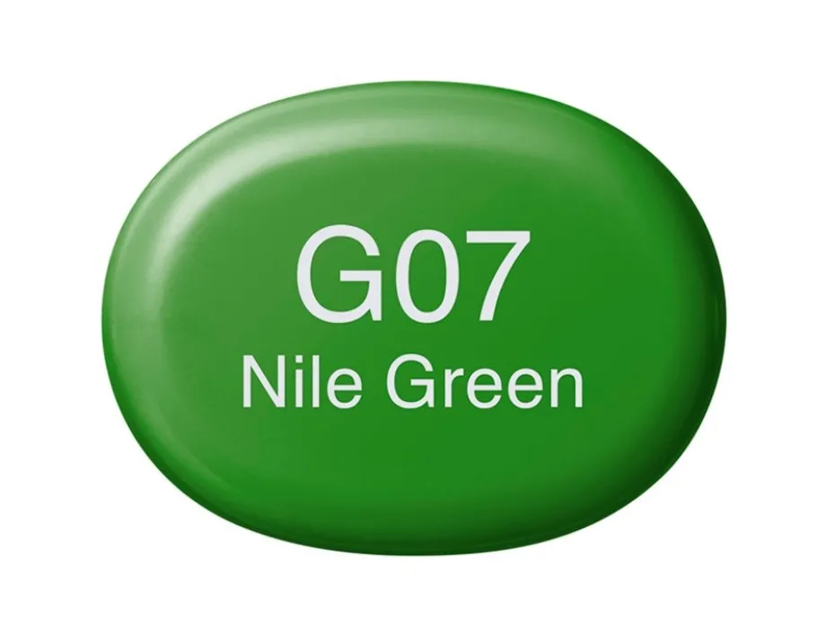 Copic Marker Sketch – G07 Nile Green