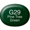 Copic Marker Sketch – G29 Pine Tree Green