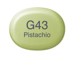 Copic Marker Sketch – G43 Pistachio