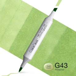 Copic Marker Sketch – G43 Pistachio