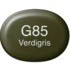 Copic Marker Sketch – G85 Verdigris