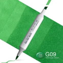 Copic Marker Sketch – G09 Veronese Green