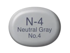 Copic Marker Sketch – N4 Neutral Gray No.4