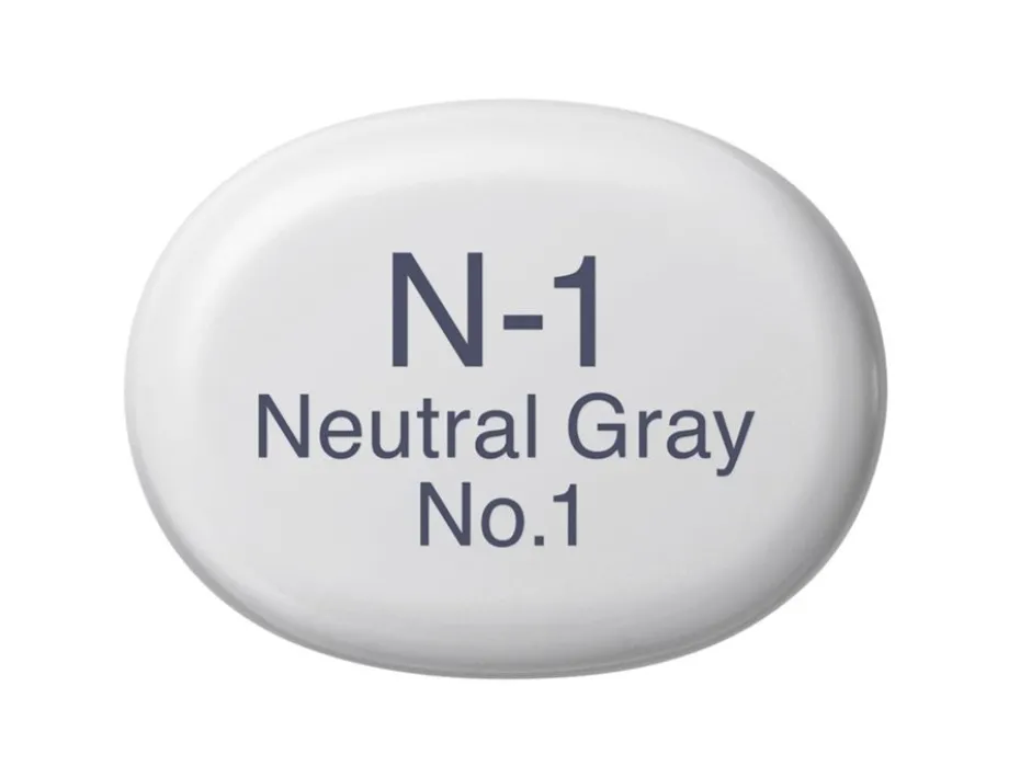 Copic Marker Sketch – N1 Neutral Gray No.1