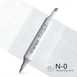 Copic Marker Sketch – N0 Neutral Gray No.0