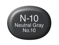 Copic Marker Sketch – N10 Neutral Gray No.10