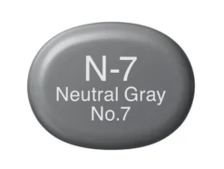 Copic Marker Sketch – N7 Neutral Gray No.7