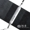 Copic Marker Sketch – N8 Neutral Gray No.8