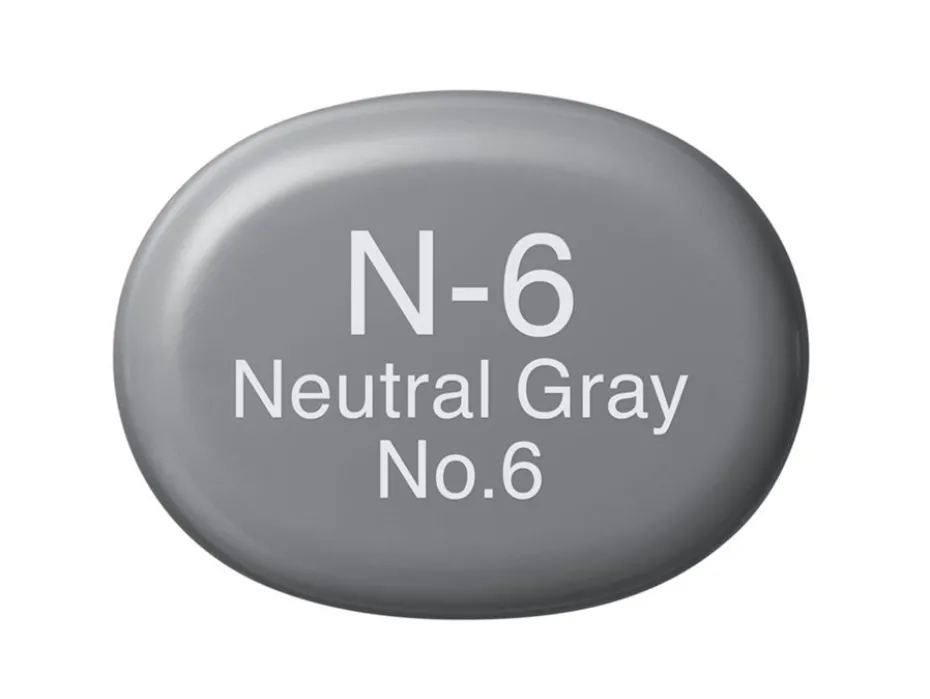 Copic Marker Sketch – N6 Neutral Gray No.6