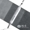Copic Marker Sketch – N5 Neutral Gray No.5