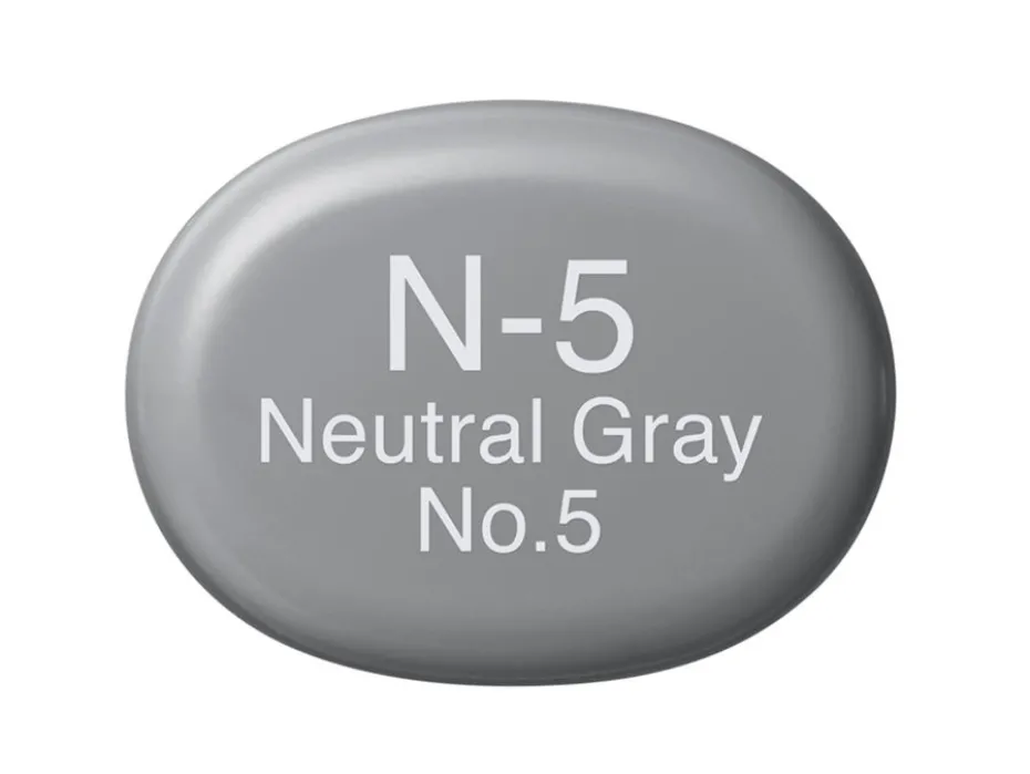 Copic Marker Sketch – N5 Neutral Gray No.5