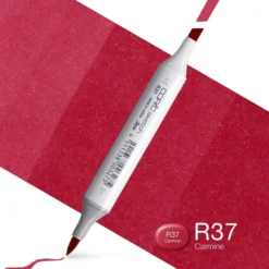 Copic Marker Sketch – R37 Carmine
