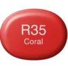 Copic Marker Sketch – R35 Coral