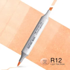 Copic Marker Sketch – R12 Light Tea Rose