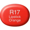 Copic Marker Sketch – R17 Lipstick Orange