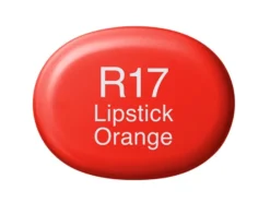 Copic Marker Sketch – R17 Lipstick Orange