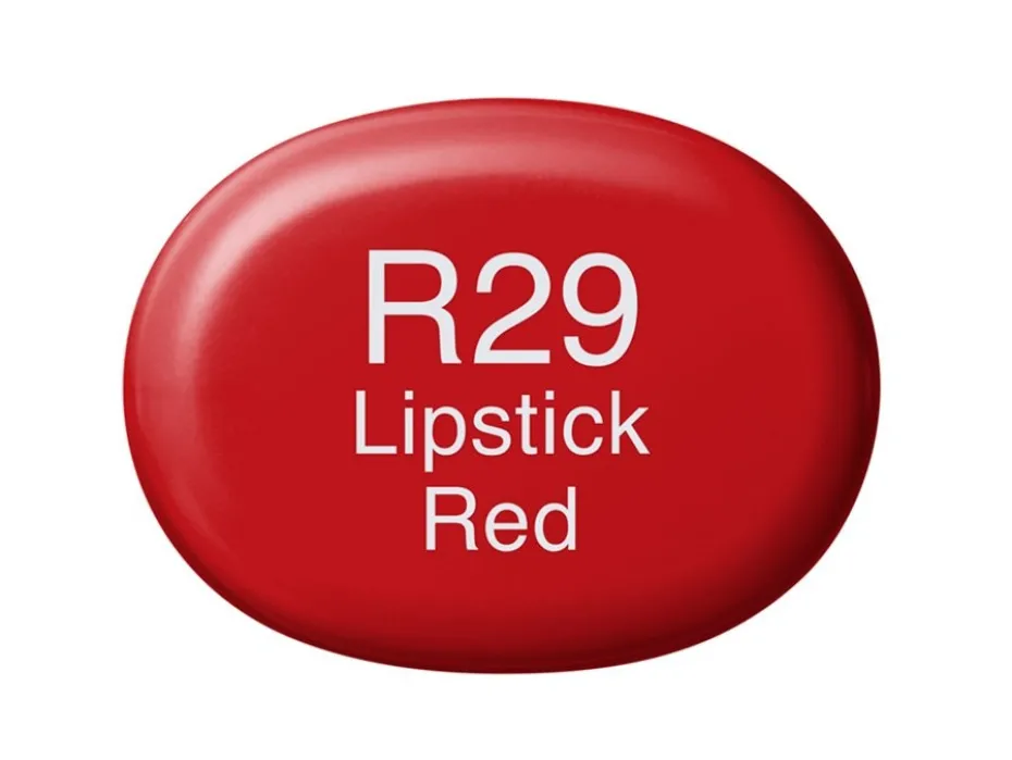 Copic Marker Sketch – R29 Lipstick Red