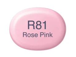 Copic Marker Sketch – R81 Rose Pink