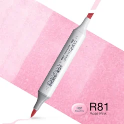 Copic Marker Sketch – R81 Rose Pink