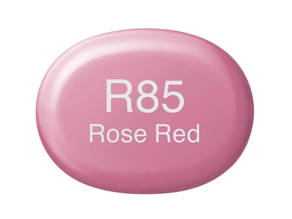 Copic Marker Sketch – R85 Rose Red