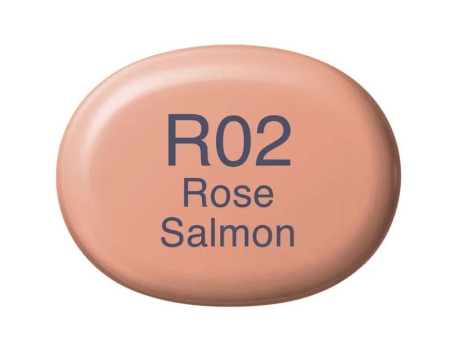 Copic Marker Sketch – R02 Rose Salmon