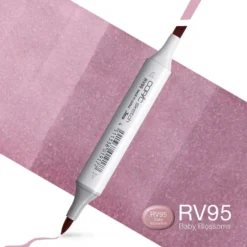 Copic Marker Sketch – RV95 Baby Blossoms
