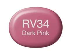 Copic Marker Sketch – RV34 Dark Pink