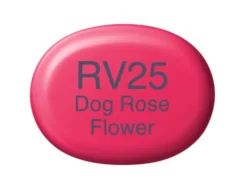 Copic Marker Sketch – RV25 Dog Rose Flower