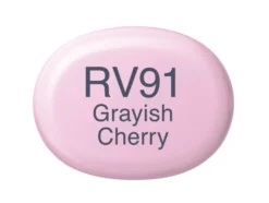 Copic Marker Sketch – RV91 Grayish Cherry