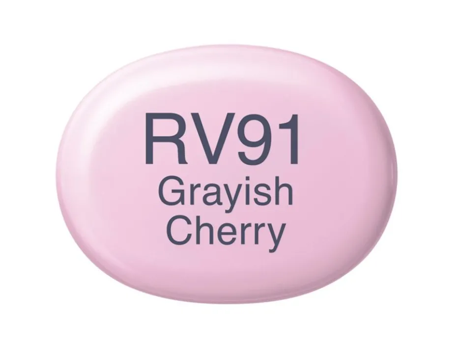 Copic Marker Sketch – RV91 Grayish Cherry