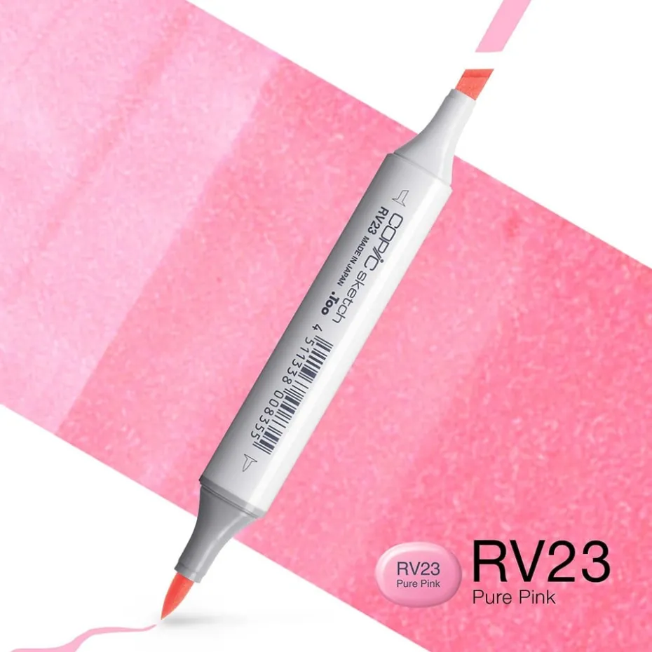Copic Marker Sketch – RV23 Pure Pink