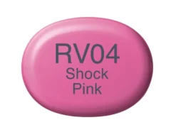 Copic Marker Sketch – RV04 Shock Pink