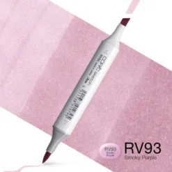 Copic Marker Sketch – RV93 Smoky Purple
