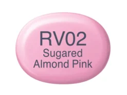 Copic Marker Sketch – RV02 Sugared Almond Pink