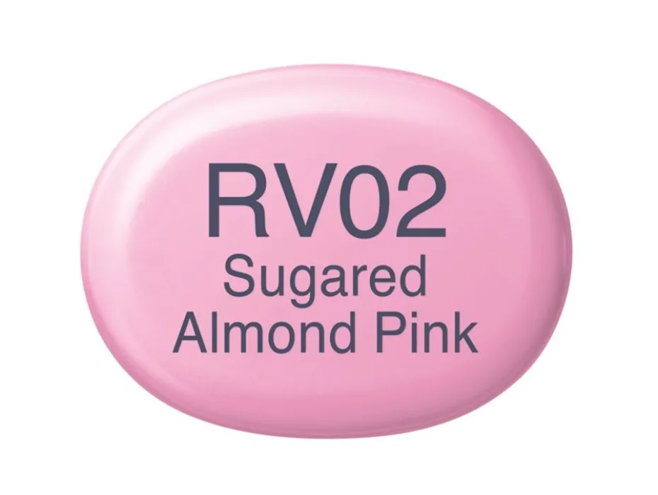 Copic Marker Sketch – RV02 Sugared Almond Pink