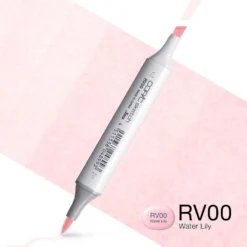 Copic Marker Sketch – RV00 Water Lily