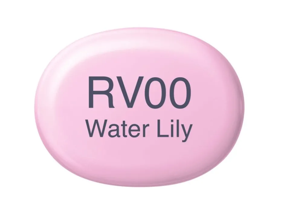 Copic Marker Sketch – RV00 Water Lily