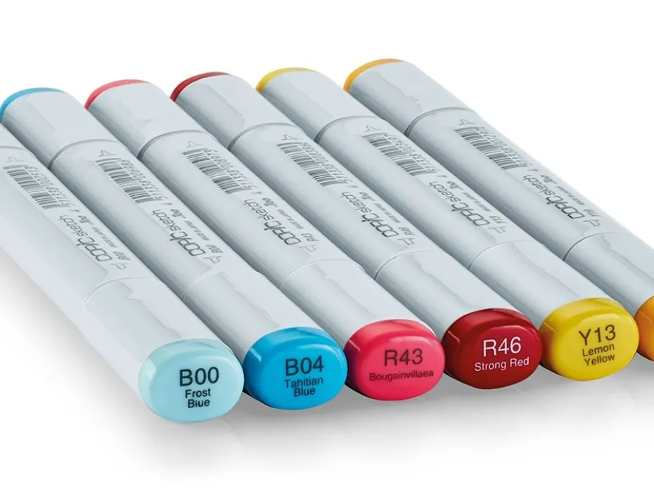 Copic Marker Sketch Sett – 6stk – Perfect Primaries