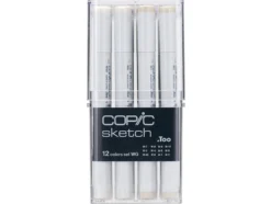 Copic Marker Sketch Sett – 12stk – Warm Grey