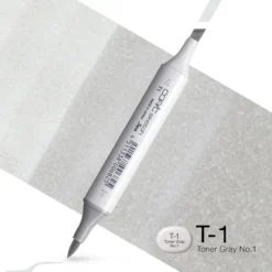 Copic Marker Sketch – T1 Toner Gray No.1