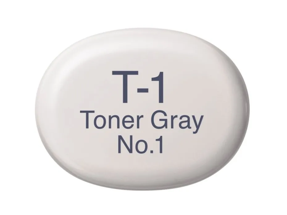 Copic Marker Sketch – T1 Toner Gray No.1