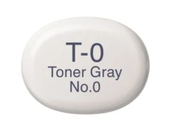 Copic Marker Sketch – T0 Toner Gray No.0