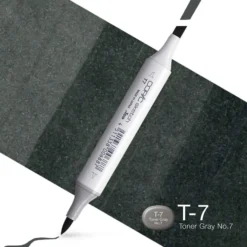 Copic Marker Sketch – T7 Toner Gray No.7