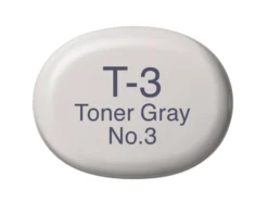 Copic Marker Sketch – T3 Toner Gray No.3