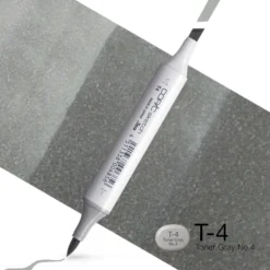 Copic Marker Sketch – T4 Toner Gray No.4