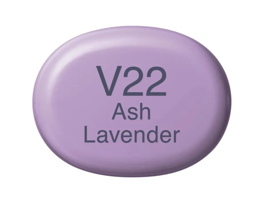 Copic Marker Sketch – V22 Ash Lavender