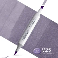 Copic Marker Sketch – V25 Pale Blackberry