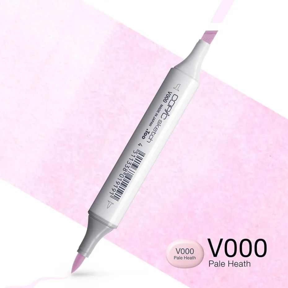 Copic Marker Sketch – V000 Pale Heath
