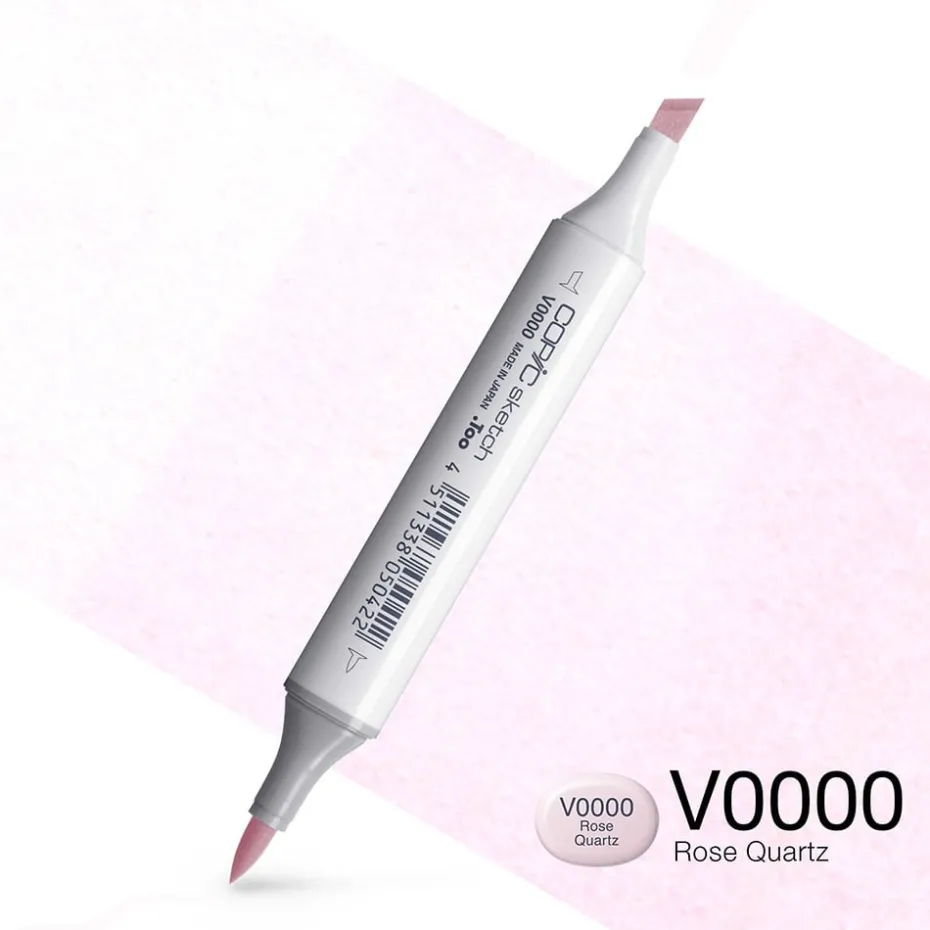 Copic Marker Sketch – V0000 Rose Quartz