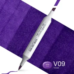 Copic Marker Sketch – V09 Violet